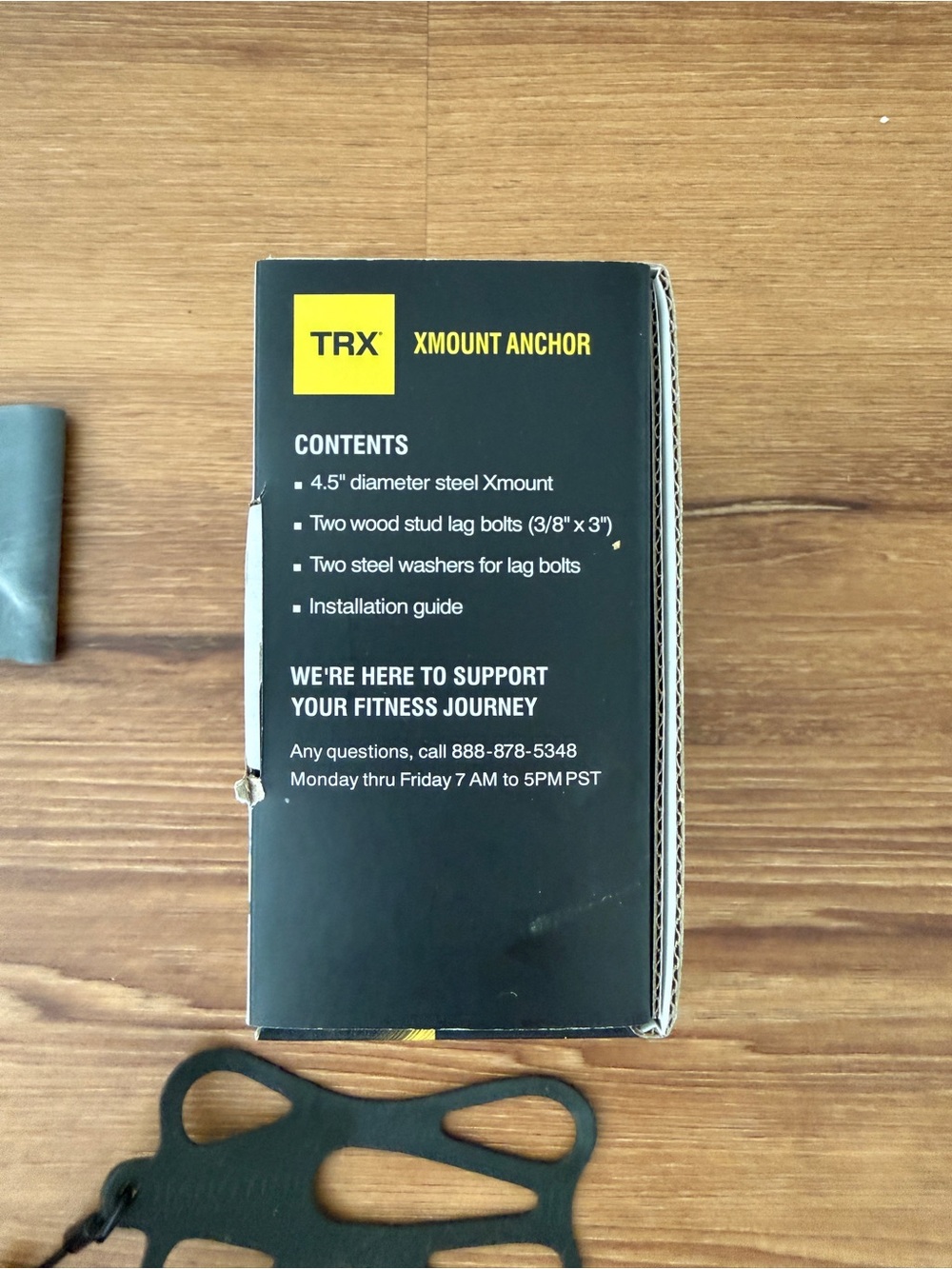 TRX Medium Resistance Band Set with Black Running Bottle Belt and Accessories - Picture 9 of 10